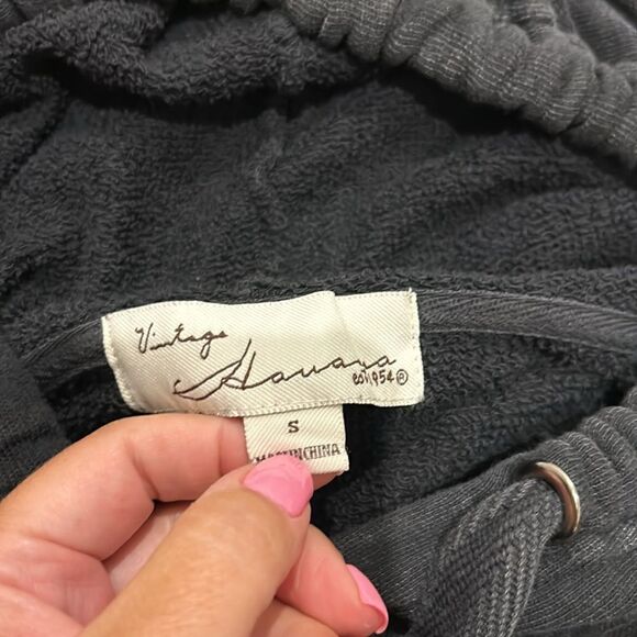 Vintage Havana Skull Studded Black Hoodie Sweatshirt, Size Small - Picture 6 of 7